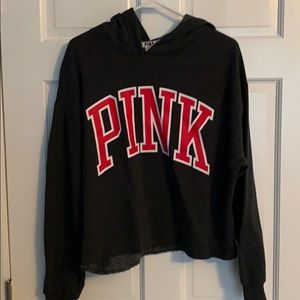 Pink crop sweatshirt